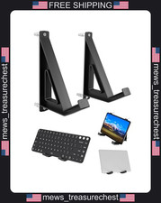 Universal Wall Mount for Keyboard, Laptop, Tablet, Black picture