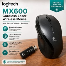 Logitech MX600 Cordless Laser Wireless Mouse with SecureConnect Receiver picture