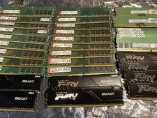 Lot of 32 Sticks of DDR4 RAM 8GB Sticks picture