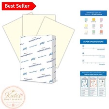 Versatile 20 lb Cream Paper, 8.5 x 11 - 500 Sheets, Ideal for Creative Projects picture