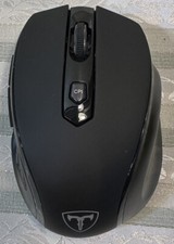Eastern Times Technology Wireless Optical Mouse Model D-09 Sleek black New inbox picture