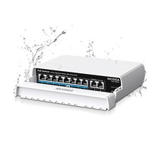 Outdoor Waterproof 8-Port PoE Switch with 8 Port PoE+@120W + Gigabit Uplink P... picture