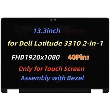 New for Dell Latitude 3310 2-in-1 LCD Touch Screen Assembly Digitizer W/Bezel picture