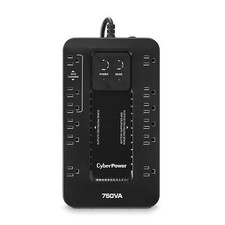 CyberPower EC750G 750VA UPS Battery Backup Surge Protector 12 Outlets picture