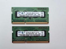 Samsung 2GB (1GBx2) DDR3 204-Pin Laptop Memory M471B2873FHS-CF8 picture