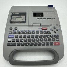Casio EZ- Label Thermal Printer KL-750-L1. Clean- Tested/Works- EUC - See Desc. picture
