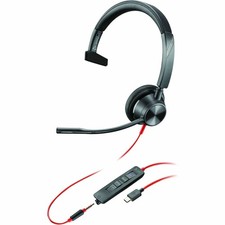 Poly Blackwire 3315 Microsoft Teams Certified USB-C Headset TAA (8m3u5aa-aba) picture