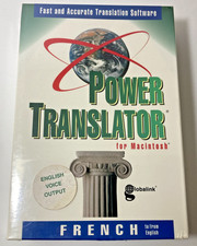 NEW Sealed Vintage 1994 Power MacIntosh French - English Software By Globalink picture