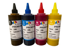 4x250ML Sublimation Ink for Epson 502 522 T502 T5024 ET2750 2760 3760 3720 4760 picture