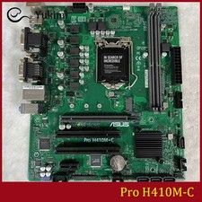 FOR ASUS Pro H410M-C DDR4*2 32GB LGA 1200 HDMI VGA DVI Micro-ATX Ｍotherboard picture