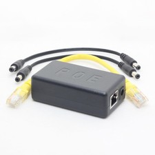 DSLRKIT 23W 9V 2.3A Gigabit Active PoE Splitter DC 5.5x2.1/2.5mm picture