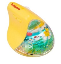 Pokemon Genuine Pikachu Bluetooth Vertical Mouse 2.4Ghz Wireless Mouse MIC picture