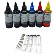 x6 100Ml Non oem Ciss Bottled Ink for HP 2060 canon mg3650 canon mg6851 picture