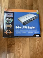 Linksys 8 Port VPN Router RV082 load balancing 10/100 NEW Sealed picture