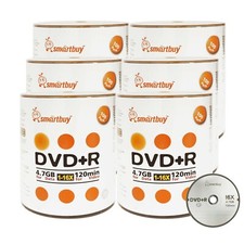 600 Pcs Smartbuy 16X DVD+R DVDR 4.7GB Logo Top Data Video Blank Recordable Disc picture