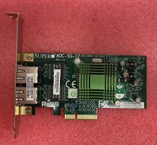 Supermicro AOC-SG-I2 Dual Port 1GbE Intel Gigabit Server NIC Low Profile picture