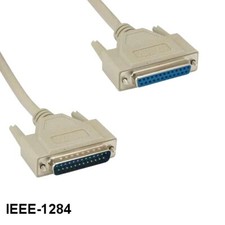KNTK 6ft IEEE-1284 DB25 to DB25 Cable Printer Data Cable Bidirectional M/M picture