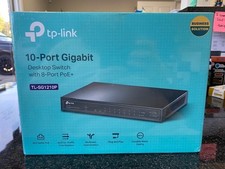 tp link desktop switch tl-sg1210p NIB picture