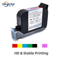 3pcs Blue Fast Drying Cartridge Refill Ink for 12.7mm Handheld Inkjet Printer picture