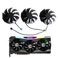 3x For EVGA RTX3070 3070TI 3080 3080TI 3090 FTW3 Graphics card fan picture