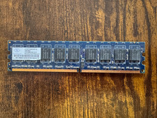 Nanya 1GB DDR2 RAM PC2-5300U 667MHz Desktop Memory NT1GT72U8PA1BY-3C picture