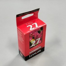 GENUINE Lexmark 27 Color Print Cartridge for X74, X75, X1100, X1200, X2200, Z13 picture