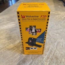 Wolverine Data F2D F2D200 Slide & Film Scanner No Software Needed New In Box picture