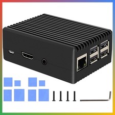 Heavy Duty Aluminum Case for Raspberry Pi 3B 3B Plus Passive Cooling Metal picture