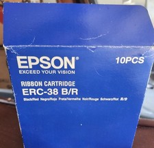 Epson ERC-38 B/R POS Ribbons 9-Pack, Black/Red picture