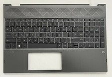 NEW HP PAVILION 15-CR Upper Case Palmrest N/BL With US Keyboard L20848-001 picture