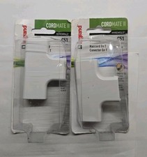 Legrand Wiremold CordMate II Cord Cover T-Fitting White C51 (2 Pack)) picture
