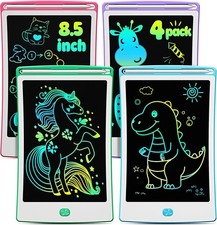 4 Pack LCD Writing Tablet, 8.5 Inch Colorful Toddlers | Gift For Kids picture