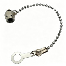 10~50pcs SMA Metal Protective Dust Cover Dual Fixed Lanyard Dust Stopper Cap Cov picture