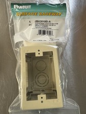 Panduit JBX3510EI-A Low Voltage Junction Box Single Gang Deep Outlet Boxes Ivory picture
