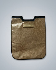 Betsey Johnson Sparkle Ereader Tablet Kindle Sleeve Gold Cover Case picture