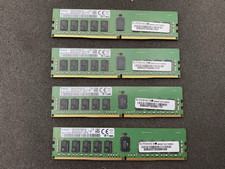 Lot of 4 SAMSUNG 16GB 1Rx4 PC4-2400T DDR4 ECC Server Memory M393A2K40CB1-CRC4Q picture