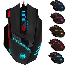 Zelotes T90 Professional 9200 DPI High Precision USB Wired Gaming Mouse,8 Button picture