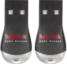 LOT OF 2 - SANDISK Micro SD to USB Memory Card Adapter Reader picture