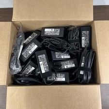LOT OF 10 GENUINE DELL 90 WATT AC ADAPTER SMALL TIP 4.5MM WITH POWER CORD picture