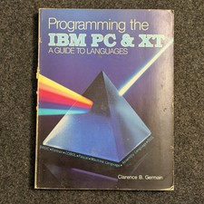 Robert J. Brady Co. Programming the IBM PC & XT Guide to Languages Book Vintage picture