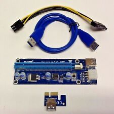 USB 3.0 PCE164P-N03 VER 006C 1x TO 16x Extender Riser Card Adapter BTC Cable  picture