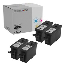 4PK #30XL for Kodak 30XL BLACK HY Ink Cartridge ESP 2150 2170 C110 C310 C110 3.2 picture
