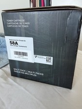 E Z Ink Compatible HP 58A Toner Cartridge Black 2 Pack with Chip 3000 Pages picture