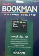 Franklin Bookman Electronic Book Player 1995 Brand New Factory Sealed Vintage picture