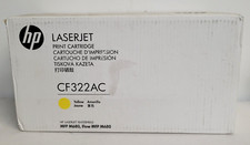 NEW HP CF322A / CF322AC Yellow 653A / 653AC Toner Cartridge Genuine SEALED BOX picture