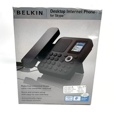 Belkin F1PP0101EN-SK Desktop Internet Phone for Skype 2018 BRAND NEW SEALED picture