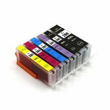 6PK Ink Jet Set w/ LED chip for Canon PGI-280XXL CLI-281XXL Pixma TS8220 TS8320 picture