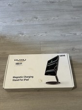 KUXIU Magnetic Charging Stand for Apple iPad Pro Air 18W Foldable Gray Open Box picture
