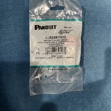 Panduit CJ5E88TGIG Cat5e Mini-Com Jack Gray ~STSI picture