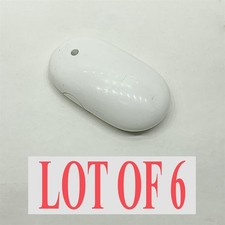 Genuine Apple Wireless Mouse A1197 White No Batteries Tested & Working Lot 6 picture